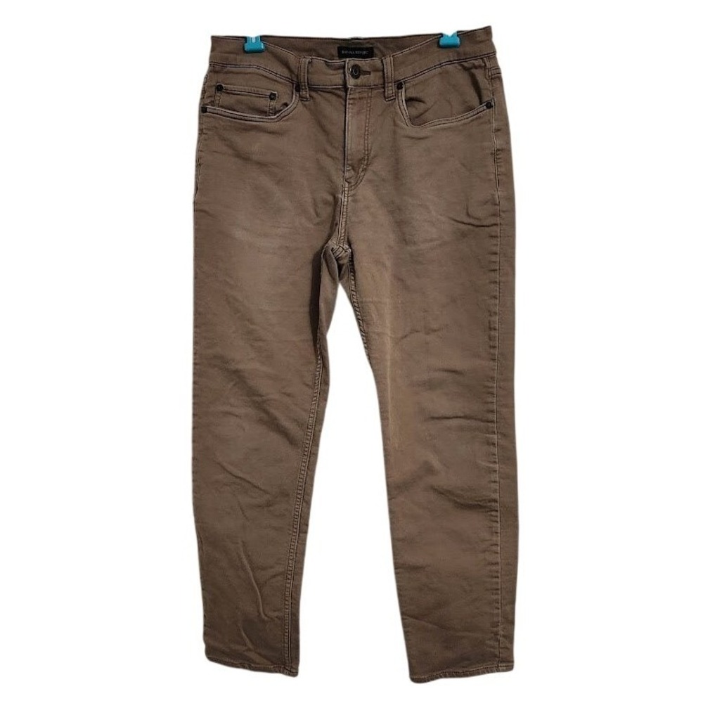 Banana Republic Slim Fit Chino Pants Mens 32x30 Brown Cotton Casual Trousers G14